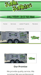 Mobile Screenshot of junkjunkiestrash.net